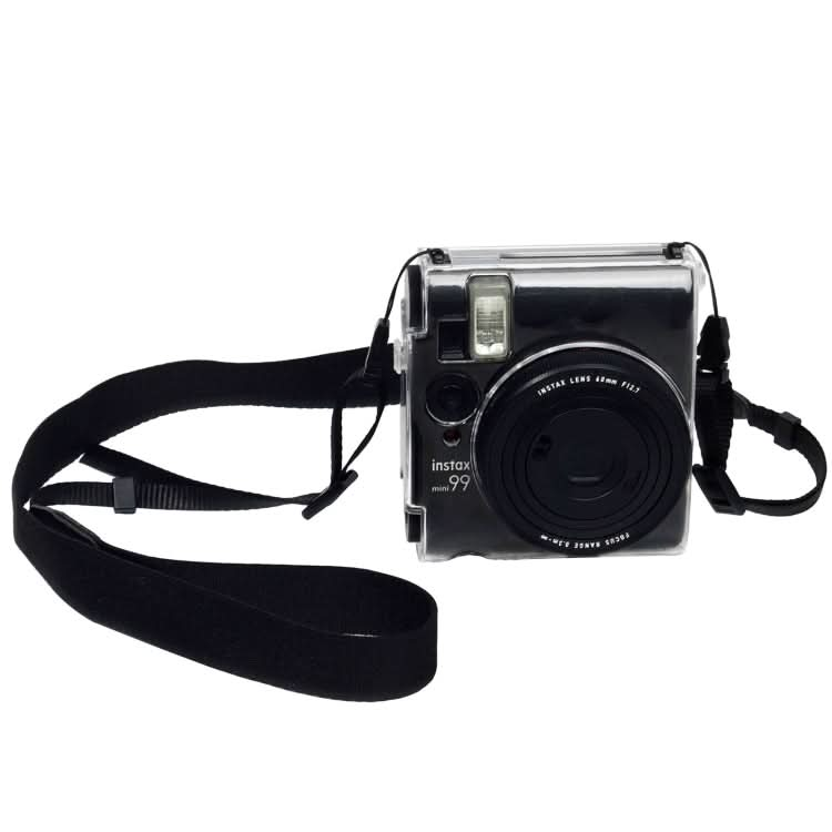 For FUJIFILM Instax mini 99 Crystal Hard Case Camera Bag with Shoulder Strap My Store