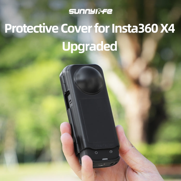 For Insta360 X4 Sunnylife Integrated Lens Screen Camera Cover Protector Screen Protective Case My Store