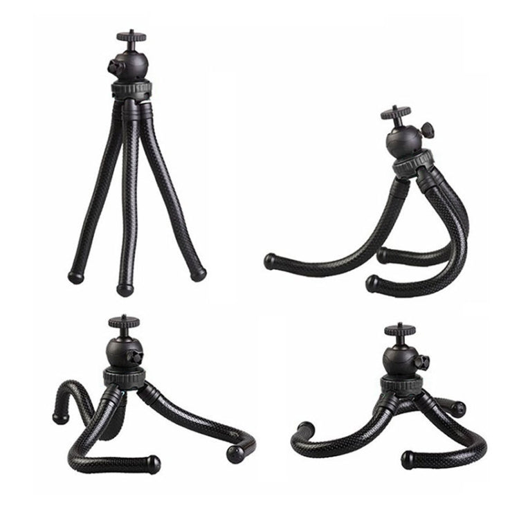 W1 Mini Octopus Flexible Tripod Holder with Ball Head for SLR Cameras, GoPro, Phones My Store