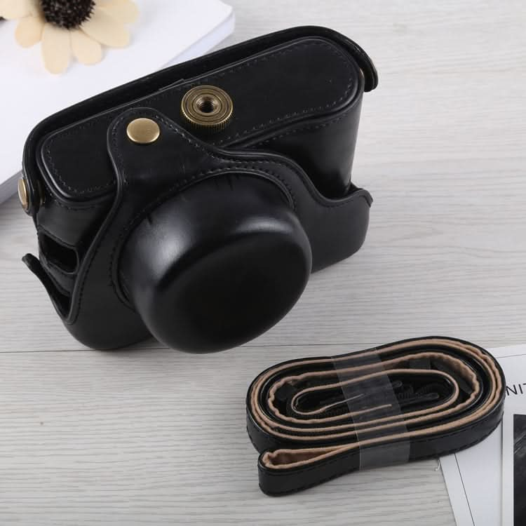 Full Body Camera PU Leather Case Bag with Strap for Fujifilm X100F My Store