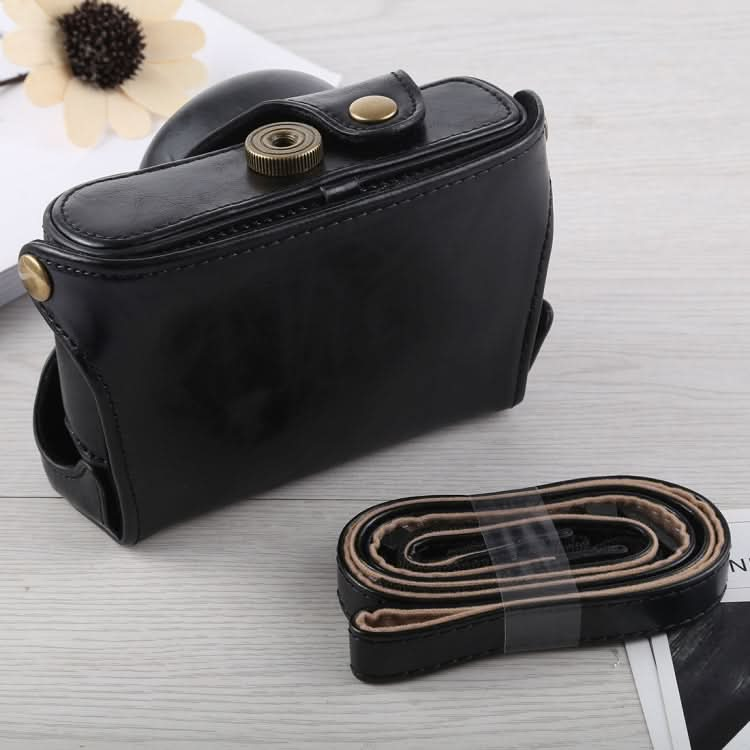 Full Body Camera PU Leather Case Bag with Strap for Fujifilm X100F My Store