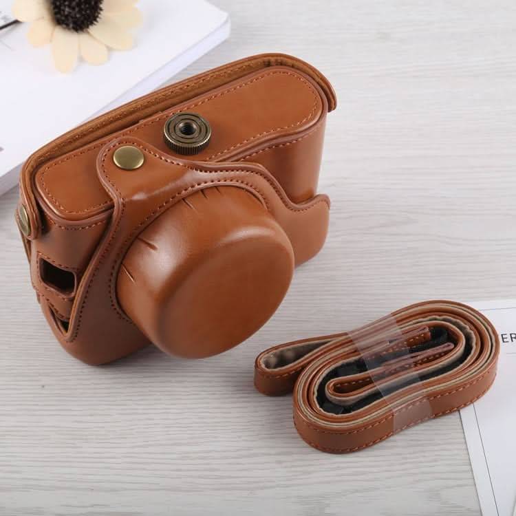 Full Body Camera PU Leather Case Bag with Strap for Fujifilm X100F My Store