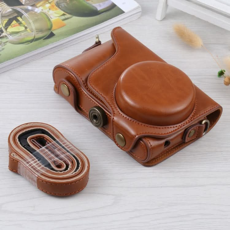 Full Body Camera PU Leather Case Bag with Strap for Samsung Galaxy Camera EK-GC100 / EK-GC110 / EK-GC200 My Store