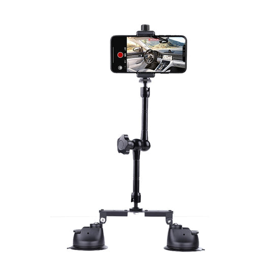 Dual-leg Suction Cup Articulating Friction Magic Arm Phone Clamp Mount My Store