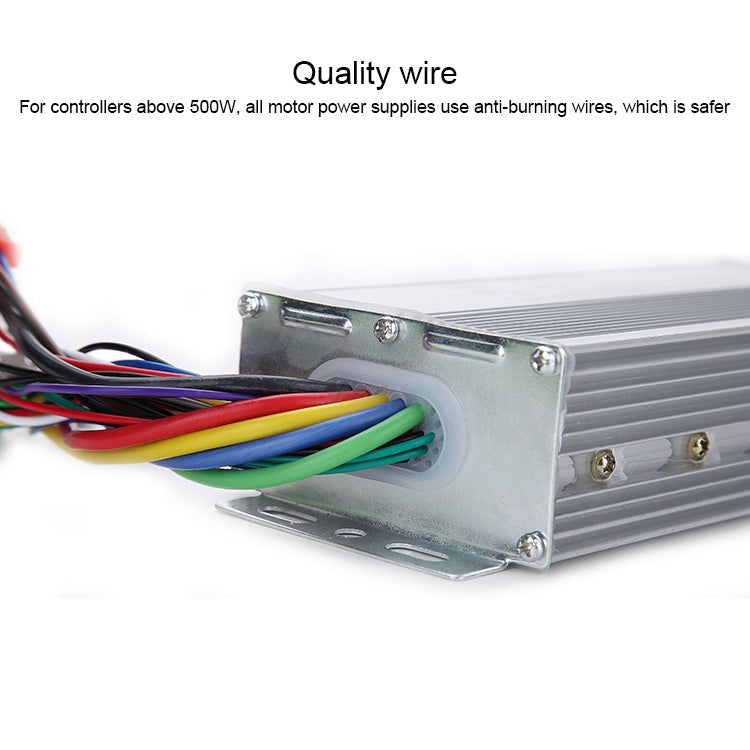 48V 500W 12-tube Brushless Intelligent Dual-mode Two-wheel Three-wheel Electric Vehicle Controller Reluova