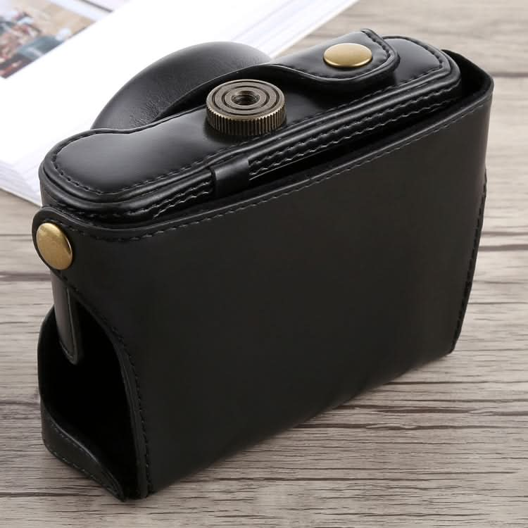 Full Body Camera PU Leather Case Bag with Strap for Panasonic LUMIX LX100 My Store