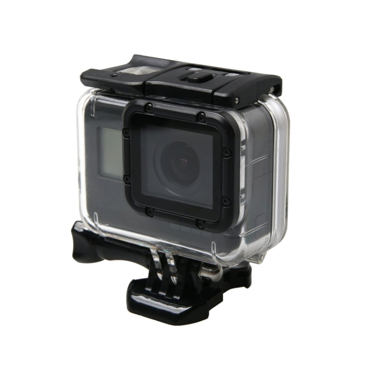 For GoPro HERO6 /5 Waterproof Housing Protective Case + Hollow Back Cover with Buckle Basic Mount & Screw My Store