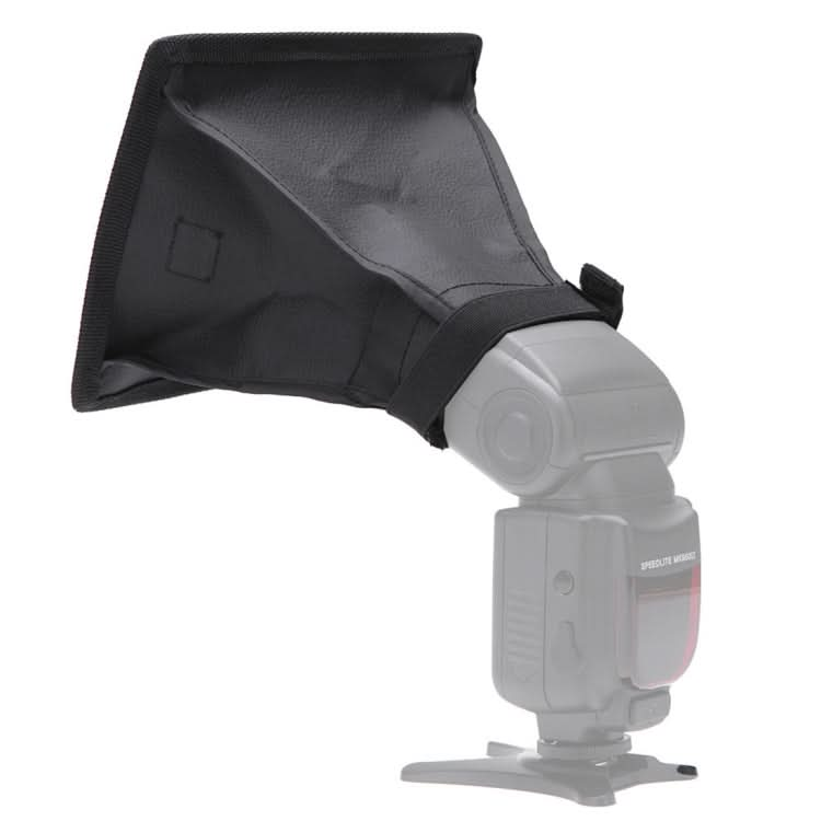 Portable Flash Folding Soft Box, Without Flash Light Holder, Size: 15 x 17 cm(Black + White) My Store