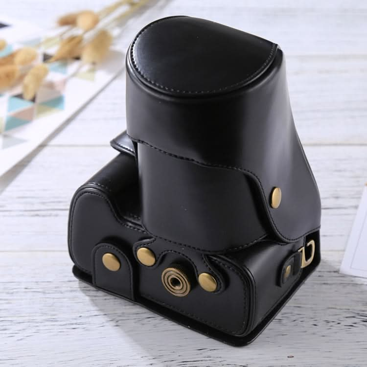 Full Body Camera PU Leather Case Bag for Nikon D3200 / D3300 / D3400 (18-55mm / 18-105mm Lens) My Store