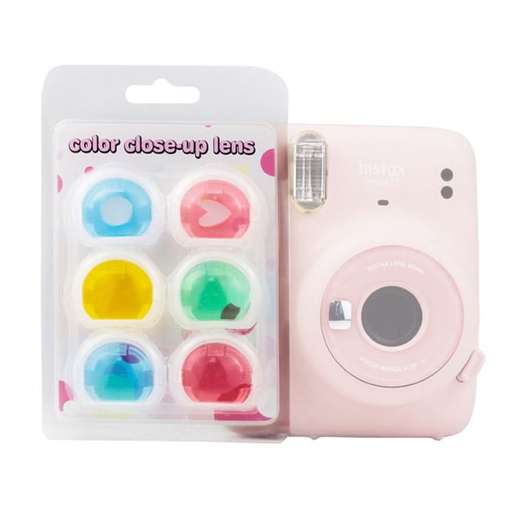 6 PCS / Set Jelly Six Colors Camera Filter for Fujifilm Instax mini 11 My Store