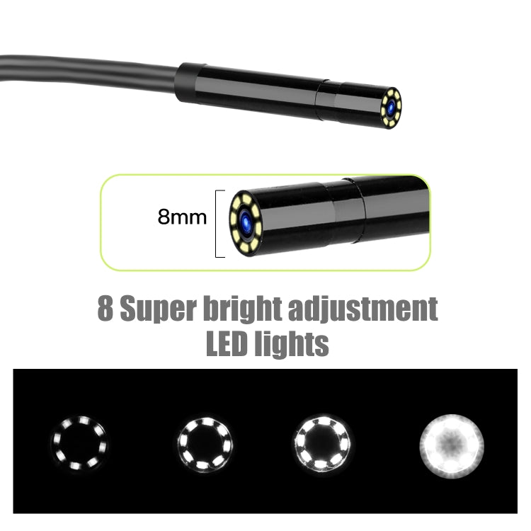 P30 5.5mm IP67 Waterproof 4.3 inch HD Portable Endoscope Hard Cable Industrial Endoscope, Cable Length: 2m My Store