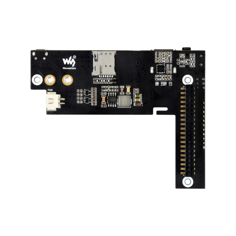 Waveshare SIM8202G-M2 5G Snapdragon X55 Multi Mode Multi Band 5G/4G/3G Module Expand Board for Jetson Nano, US Plug