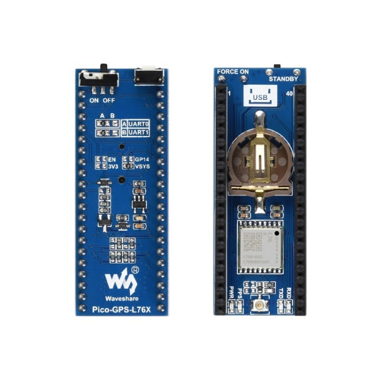 Waveshare L76B GNSS Module for Raspberry Pi Pico, Support GPS, BDS, QZSS My Store