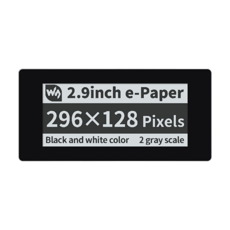 Waveshare 2.9 inch 296 x 128 Pixel Touch Black / White e-Paper Module for Raspberry Pi Pico, SPI Interface My Store