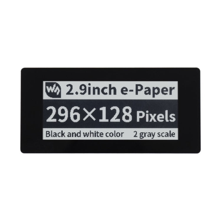 Waveshare 2.9 inch 296 x 128 Pixel 5-Points Capacitive Touch Black / White E-Paper E-Ink Display HAT for Raspberry Pi Pico, SPI Interface My Store