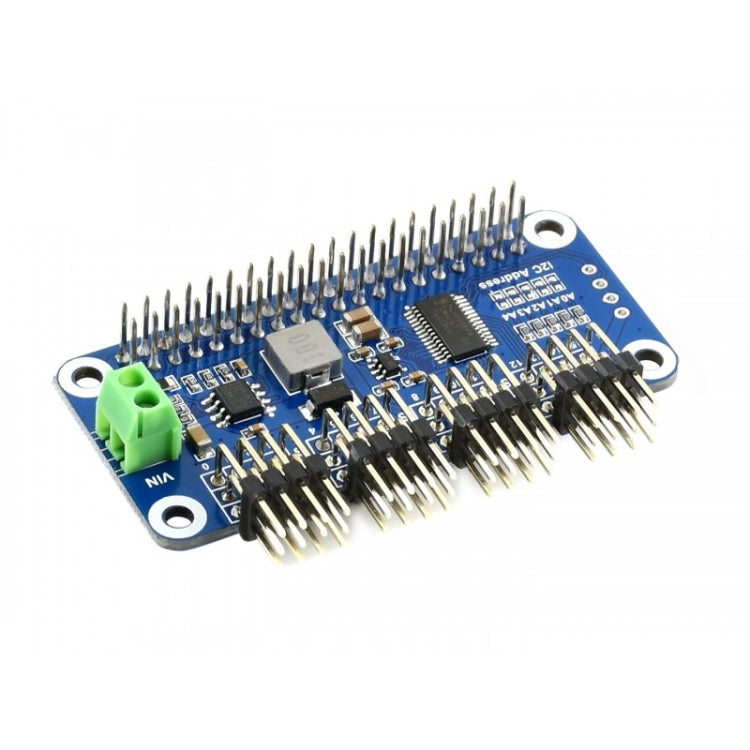 Waveshare 16-Channel 12-bit I2C Servo Driver HAT B for Raspberry Pi My Store