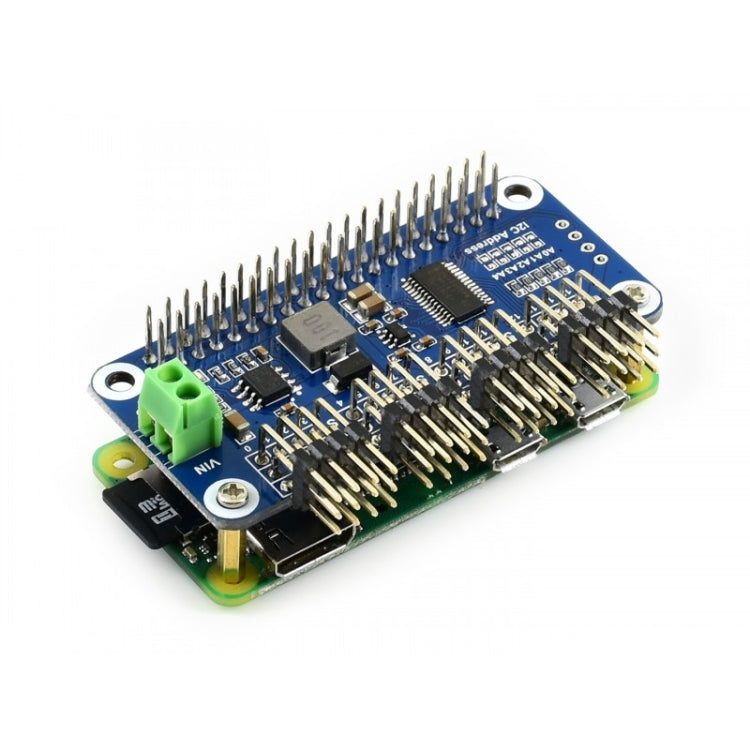 Waveshare 16-Channel 12-bit I2C Servo Driver HAT B for Raspberry Pi My Store