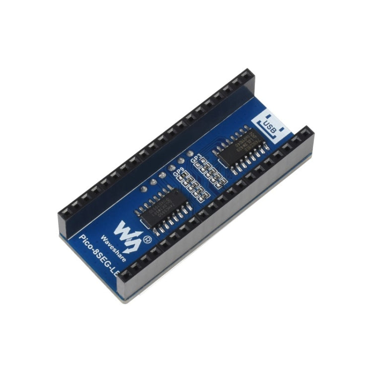 WAVESHARE 4-digit 8-segment Display Module for Raspberry Pi Pico, SPI-compatible