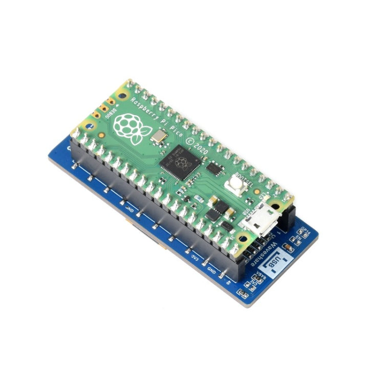 WAVESHARE 128 x 32 Pixel 2.23 inch OLED Display Module for Raspberry Pi Pico, SPI/I2C My Store