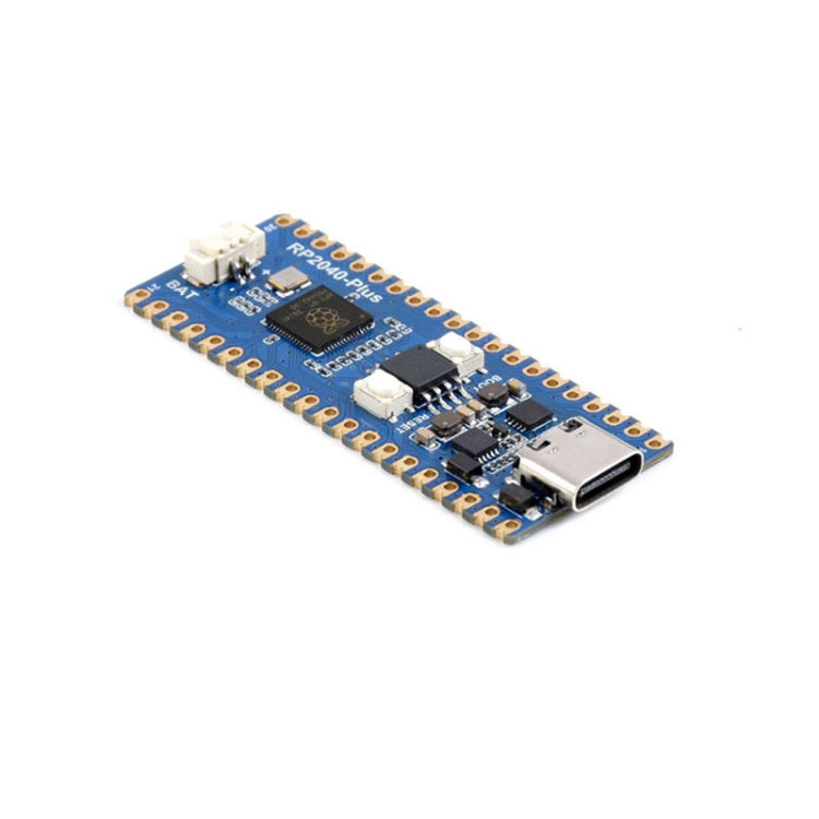 Waveshare RP2040-Plus Pico-like MCU Board Based on Raspberry Pi MCU RP2040, without Pinheader