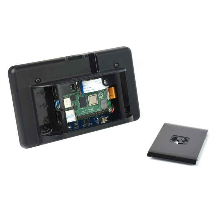 WAVESHARE 7 inch 800 x 480 Capacitive Touch Display with Case & Front Camera for Raspberry Pi