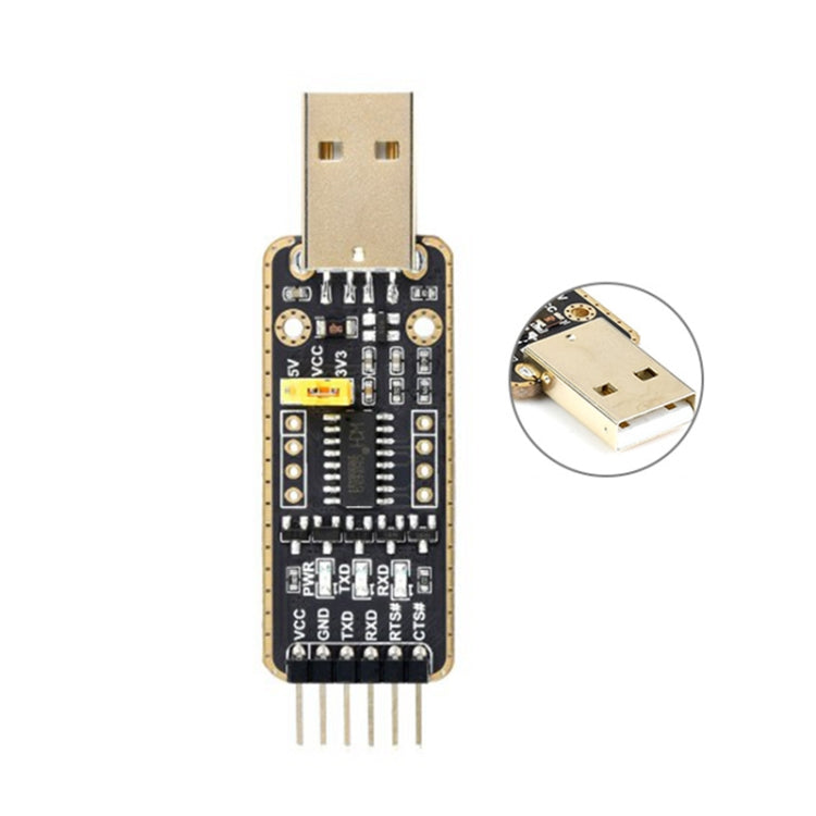 Waveshare USB-A  to UART High Band Rate Transmission Module Connectors My Store