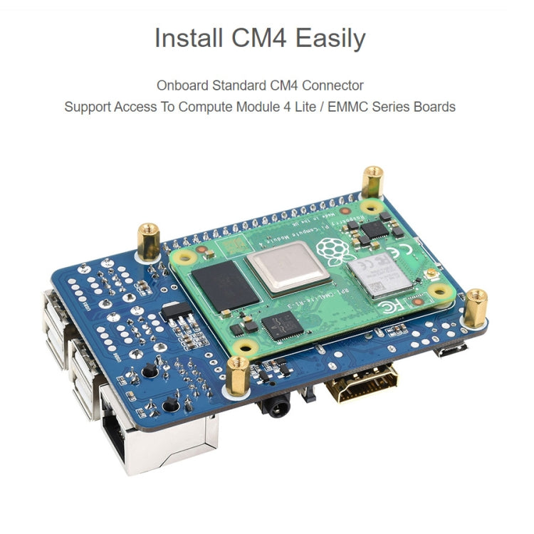 Raspberry Pi CM4 To 3B Adapter for Raspberry Pi 3 Model B/B+ My Store