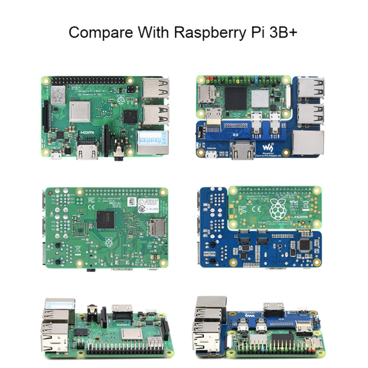 Waveshare Raspberry Pi Zero To 3B Adapter for Raspberry Pi 3 Model B/B+ My Store