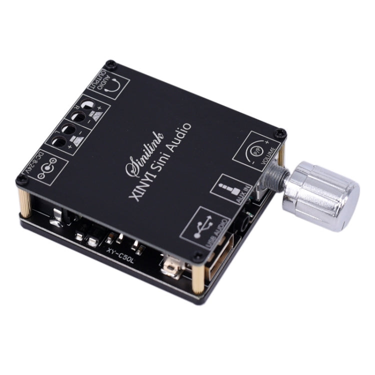 50W MP3 Stereo Audio Digital Power Amplifier Board Bluetooth Amplifier Module, with Shell My Store