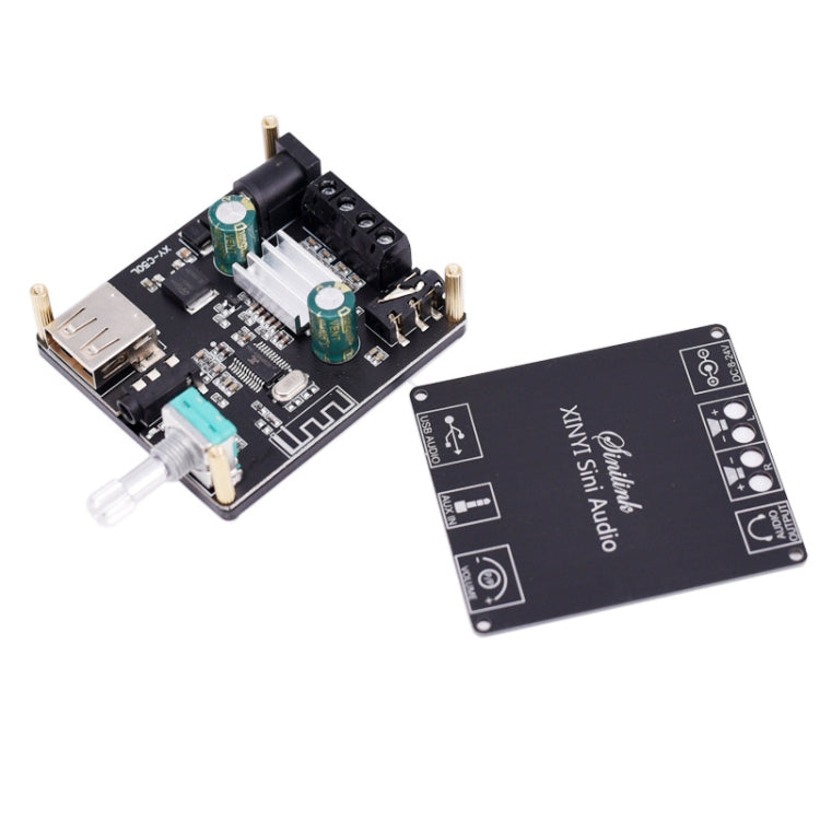 50W MP3 Stereo Audio Digital Power Amplifier Board Bluetooth Amplifier Module, with Shell My Store