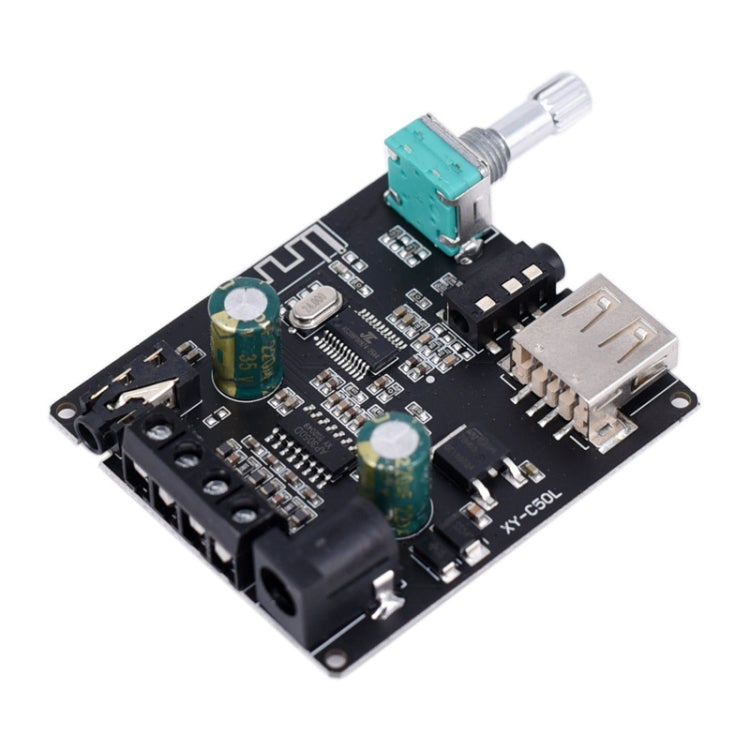 50W MP3 Stereo Audio Digital Power Amplifier Board Bluetooth Amplifier Module, without Shell My Store