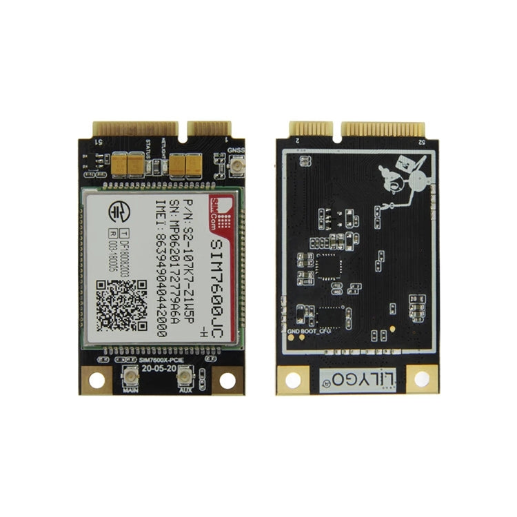 TTGO T-PCIE ESP32-WROVER-B AXP192 Chip WiFi Bluetooth Nano Card SIM Series Module Hardware Composable Development Board, PCIE-SIM7600JC Module My Store