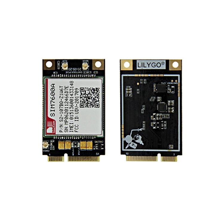 TTGO T-PCIE ESP32-WROVER-B AXP192 Chip WiFi Bluetooth Nano Card SIM Series Module Hardware Composable Development Board, SIM7600A-PCIE My Store