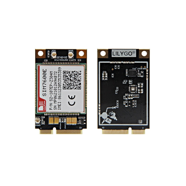 TTGO T-PCIE ESP32-WROVER-B AXP192 Chip WiFi Bluetooth Nano Card SIM Series Module Hardware Composable Development Board, SIM7600E-PCIE My Store