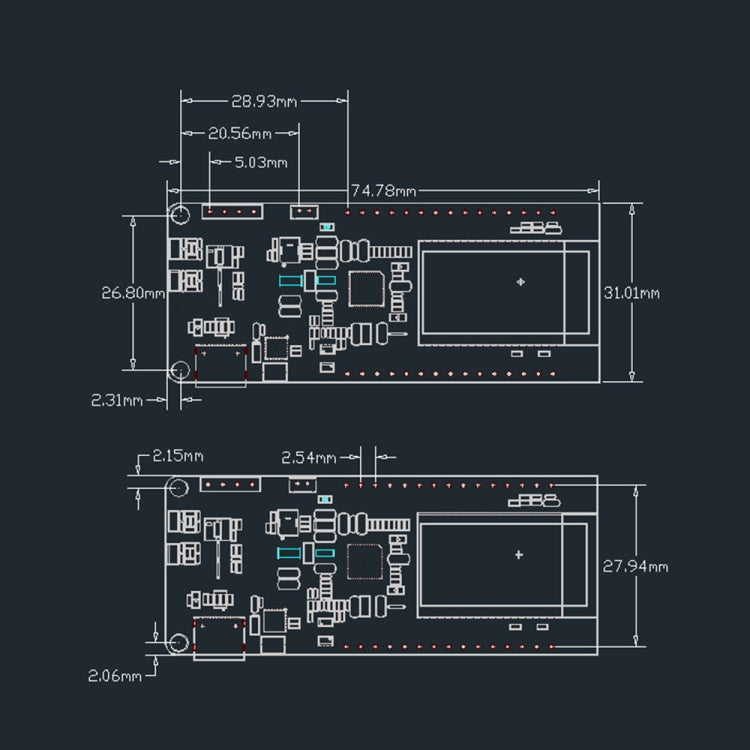 TTGO T-PCIE ESP32-WROVER-B AXP192 Chip WiFi Bluetooth Nano Card SIM Series Module 4MB Hardware Composable Development Board My Store