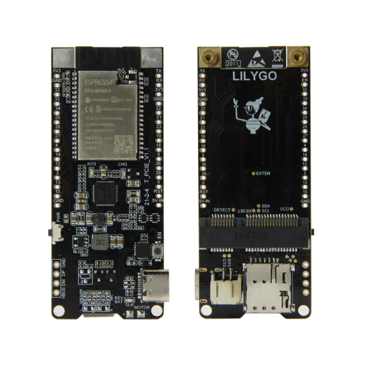 TTGO T-PCIE ESP32-WROVER-B AXP192 Chip WiFi Bluetooth Nano Card SIM Series Module 16MB Hardware Composable Development Board My Store