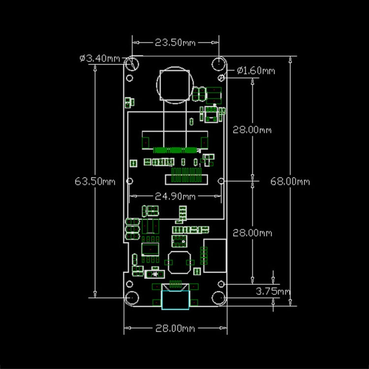 TTGO T-Camera Plus ESP32-DOWDQ6 8MB SPRAM Camera Module OV2640 1.3 inch Display Camera My Store