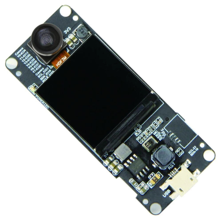 TTGO T-Camera Plus Fish-eye Lens ESP32-DOWDQ6 8MB SPRAM Camera Module OV2640 1.3 inch Display Camera My Store