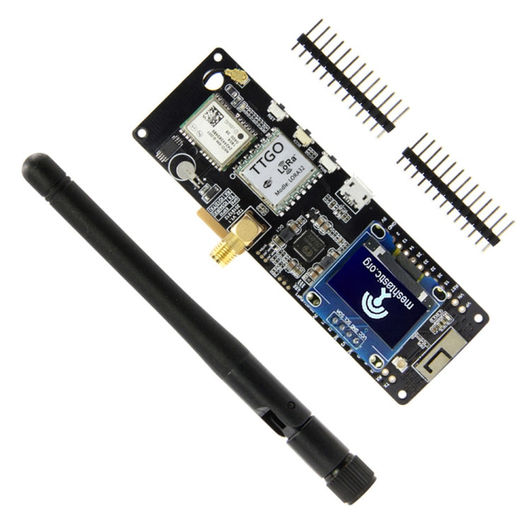 TTGO Meshtastic T-Beam V1.1 ESP32 923MHz OLED WiFi Bluetooth GPS NEO-6M SMA 18650 Battery Holder My Store