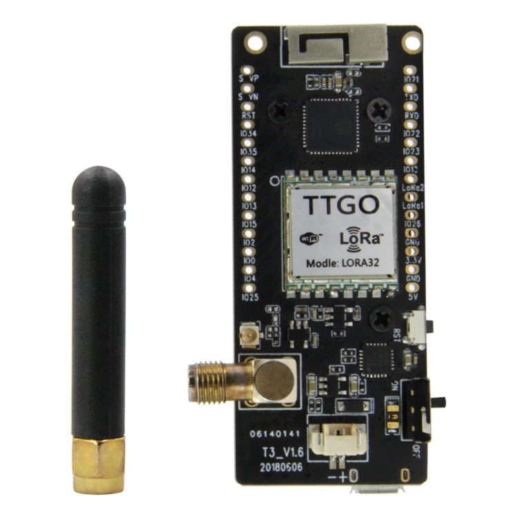 TTGO LORA32 V2.1 ESP32 0.96 inch OLED Bluetooth WiFi Wireless Module 868MHz SMA IP5306 Module with Antenna My Store