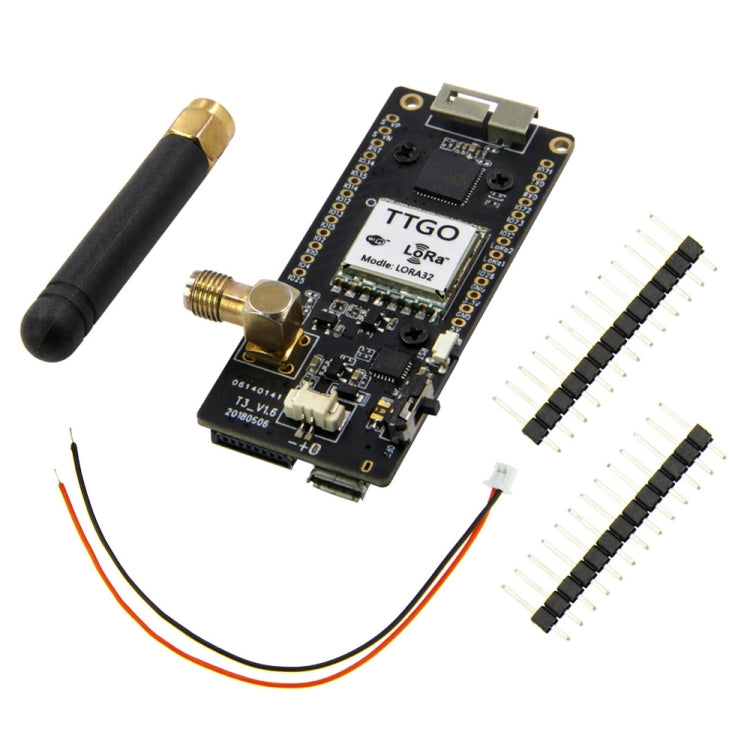 TTGO LORA32 V2.1 ESP32 0.96 inch OLED Bluetooth WiFi Wireless Module 868MHz SMA IP5306 Module with Antenna My Store