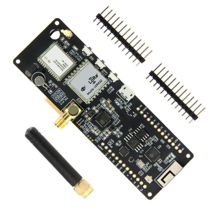 TTGO T-Beamv1.0 ESP32 Chipset Bluetooth WiFi Module 433MHz LoRa NEO-6M GPS Module with SMA Antenna, Original Version My Store