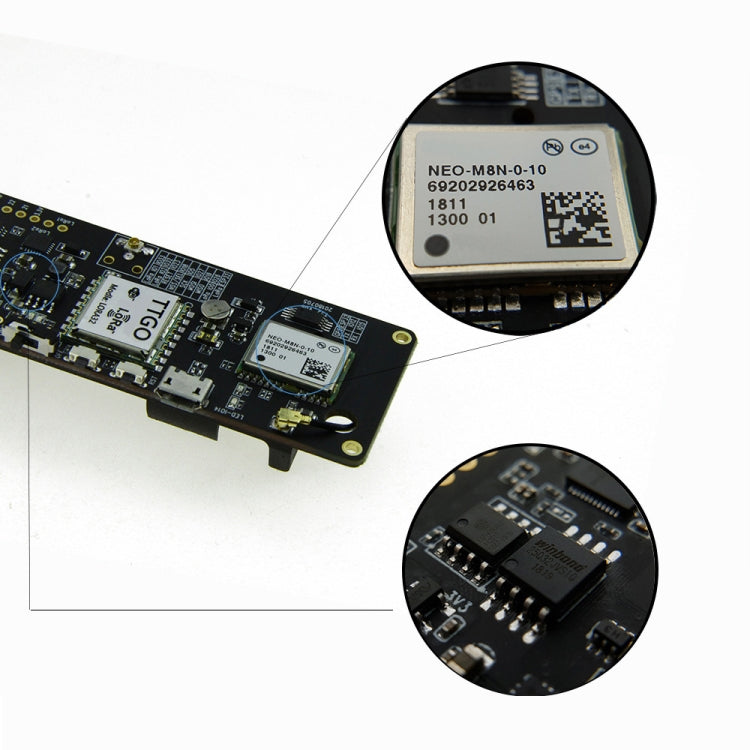 TTGO T-Beam ESP32 Bluetooth WiFi Module 433MHz GPS NEO-M8N LORA 32 Module with Antenna & 18650 Battery Holder My Store