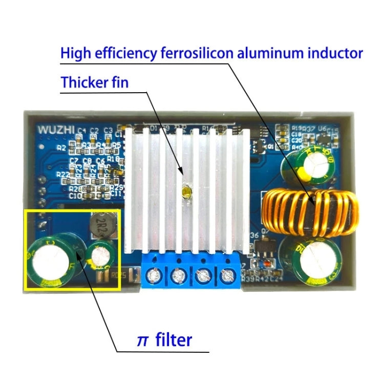 ZK-4KX CNC DC-DC Buck Boost Converter Module CC CV 0.5-30V 4A Adjustable Step Down Up Voltage Regulator