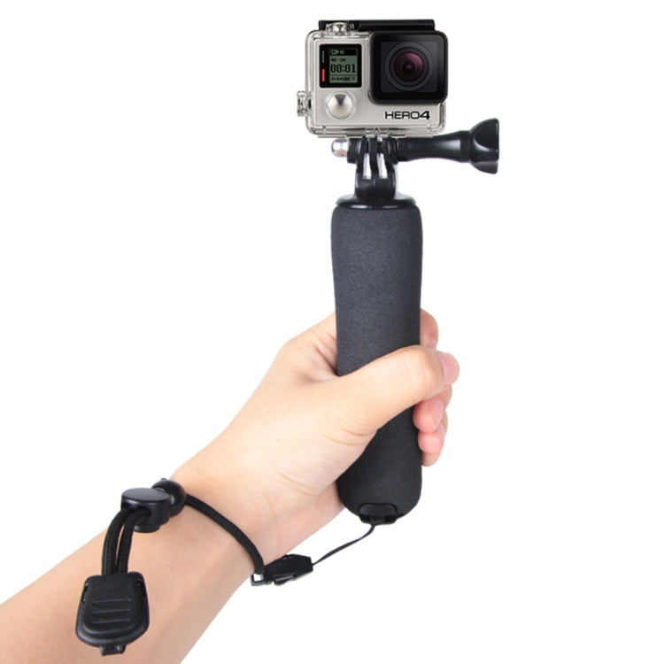 Bobber Floating Handle Grip with Adjustable Anti-lost Strap for GoPro Hero12 Black / Hero11 /10 /9 /8 /7 /6 /5, Insta360 Ace / Ace Pro, DJI Osmo Action 4 and Other Action Cameras