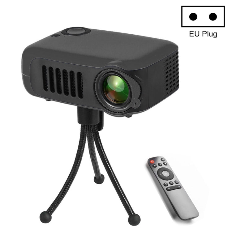 A2000 Portable Projector 800 Lumen LCD Home Theater Video Projector, Support 1080P, EU Plug My Store