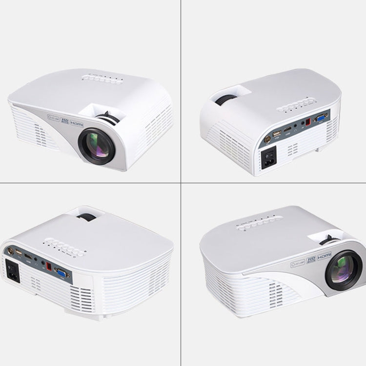 RD-805B 960*640 1200 Lumens Portable Mini LED Projector Home Theater with Remote Controller ,Support USB + VGA + HDMI + AV + TV