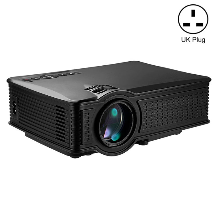 LY-40 1800 Lumens 1280 x 800 Home Theater LED Projector with Remote Control, UK Plug My Store