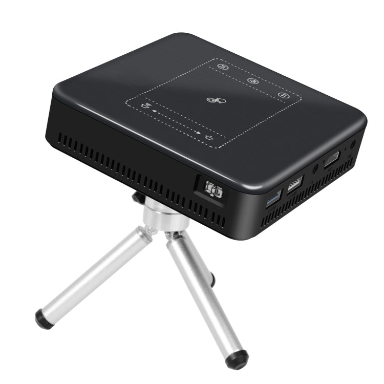 Wejoy DL-S10 120ANSI Lumens 854x480 Smart Mini Projector, RK3328 ARM Cortex-A53 Quad Core 1.5GHz CPU, 2GB+16GB, Android 7.1.2, Bluetooth, WiFi, HDMI