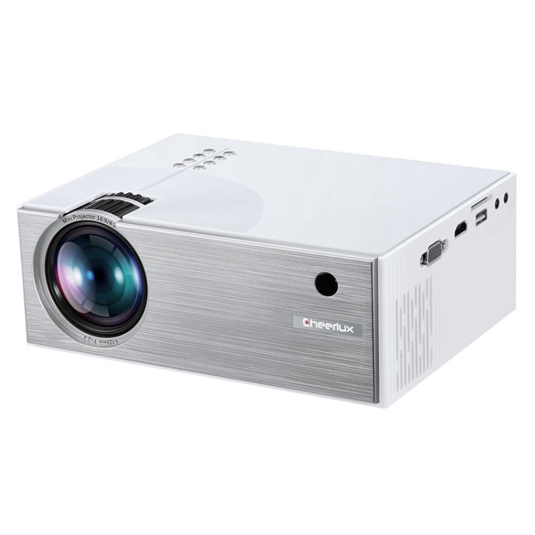 Cheerlux C7 1800 Lumens 800 x 480 720P 1080P HD Smart Projector, Support HDMI / USB / VGA / AV / SD My Store